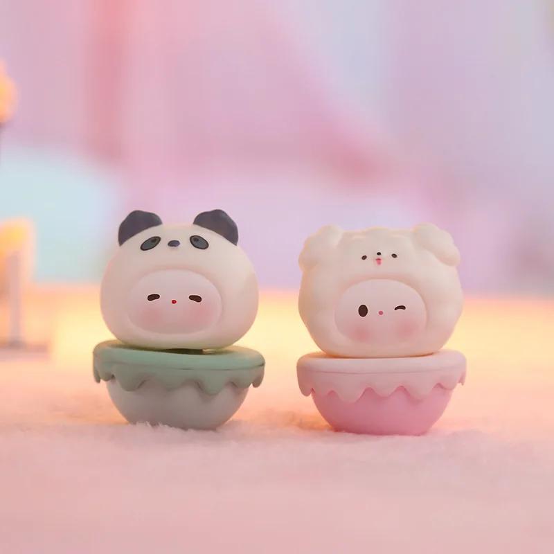 Niedliche Heimdeko Kreative Tierfigur Moderner Stil Interieur Arbeitszimmer Schlafzimmer Tisch Schrank Ornament Geschenk für Kinder Handwerk