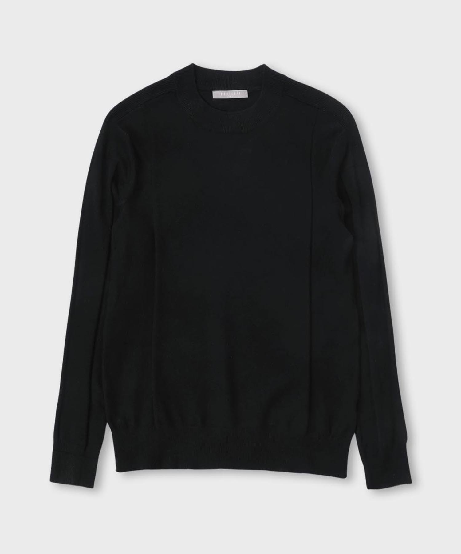 Panicalle Slim Fit Cutout Crew Neck Knit 2 Colors Gray/48