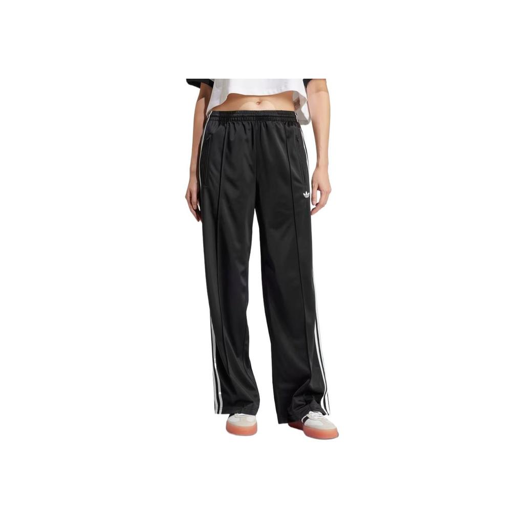 adidas Damen Adicolor Classic Firebird Lockere Trainingshose Schwarz Damen Streetwear JC8245