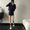 Spring 2025 Women's High-top Canvas Platform Shoes - Casual Lace-up Boots for Skirts