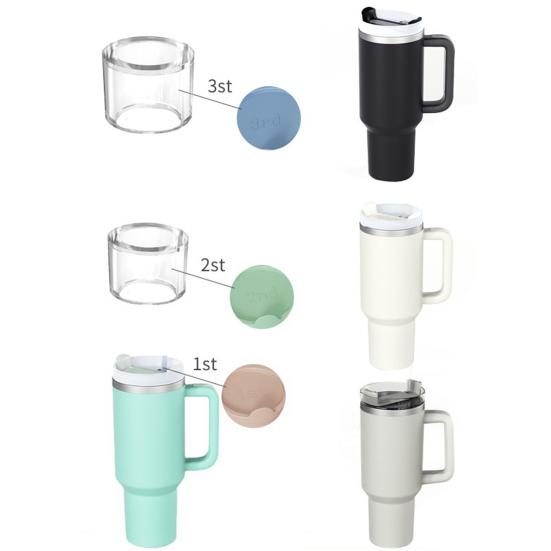 Siliconen Ijsvorm voor 20-40 oz Beker Hol Cilindrisch Ijs