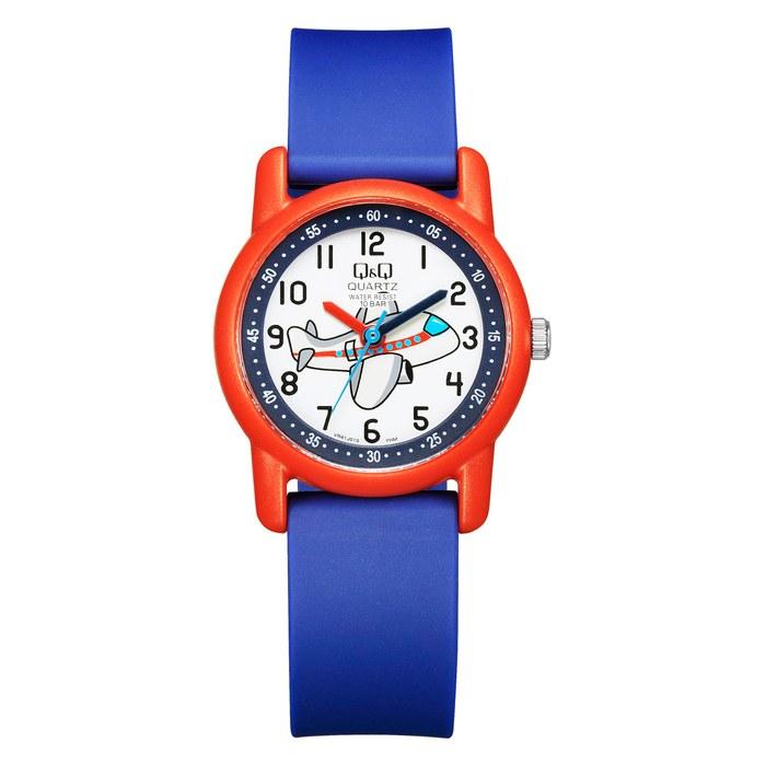 [Citizen Q&Q] Watch Q&Q 10 ATM Water Resistant Analog Kids  Collection VR41J010 Blue/Orange