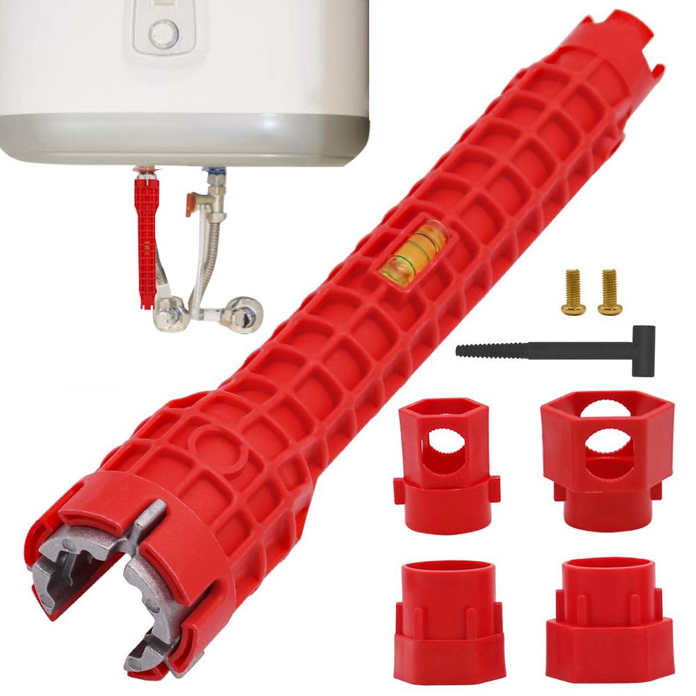 Multi-Functional Sanitary Wrench Pelvic Floor Leading Sleeve Disassembly Faucet Pipe Repair Tool Water Pipe Puller Sink Wrench