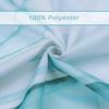 Modern Abstract Turquoise and Gold Marble Shower Curtain Polyester Fabric Bath Curtain Anti-Mold Waterproof Washable Bathroom Curtain 180 X 180 Cm Wit