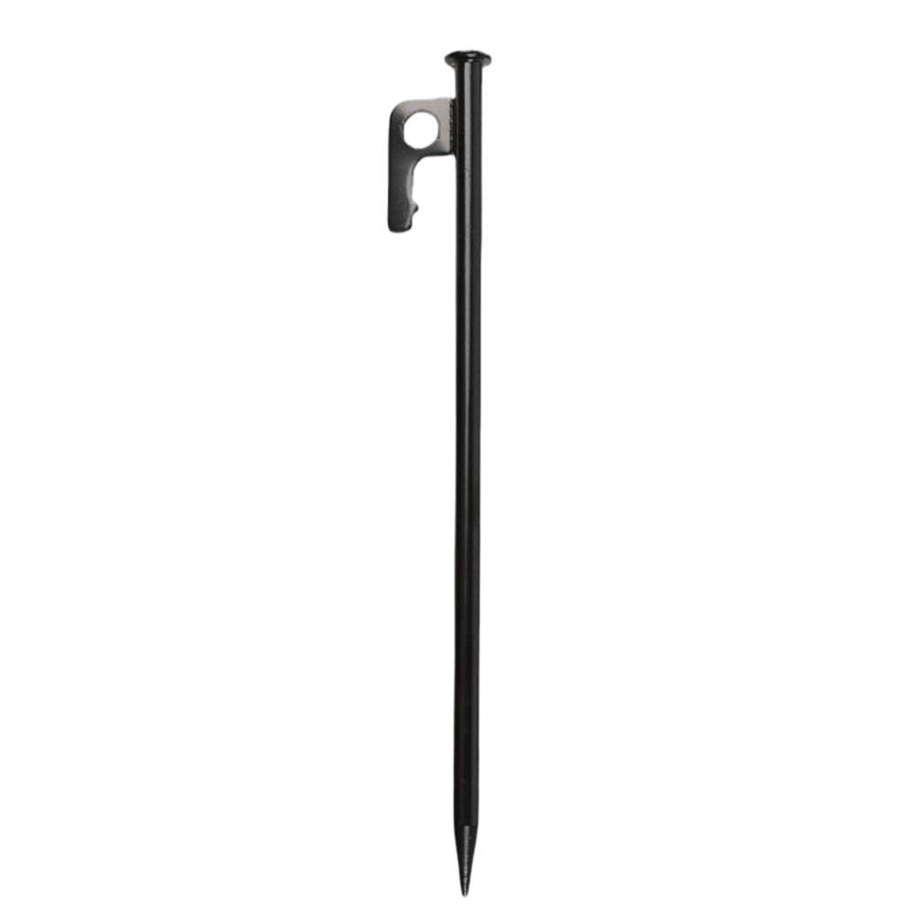 Outdoor Carbon Steel Ground Nails Thick High Strength Tent Ground Nails Camping Extended Canopy Pole Fixed Windproof Camp Nails