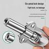 High-Pressure Self-Locking Grease Gun Nozzle with Pliers-Type Head for Manual/Electric/Pneumatic Applications