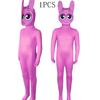 Sprunki Cosplay Costume Tight Fitting Jumpsuit Mask for Children Adults Game Peripheral Creative Suit