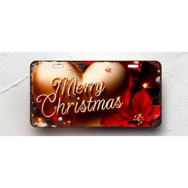 Motorcycle Souvenir License Plate, Metal Auto Wall Decor 15x30cm