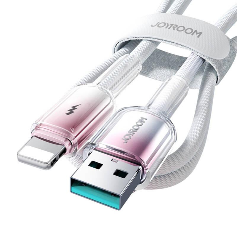 Kabel Usb-A Lightning Joyroom S-A42 3A 1.2M Biały