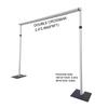 3x6m Double Layer Retractable Backdrop & Curtain Stand for Weddings – Aluminum Alloy Display Stand