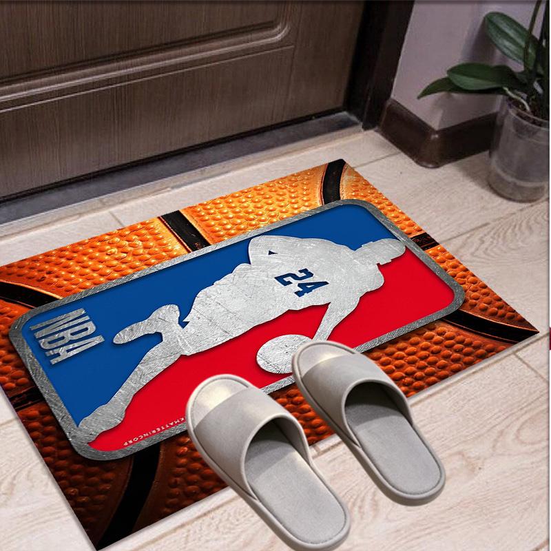 NBA Pattern Rug, Indoor/Outdoor Mat, for Picnic, Gameroom, Bedroom, Office, Living Room, Home Decor Carpet, Birthday Gift
