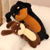 Simulation Dog Dachshund Plush Toy Fluffy Stuffed Puppy Animals Soft Doll Real-life Pets Home Decor Kids Toy Birthday Xmas Gift