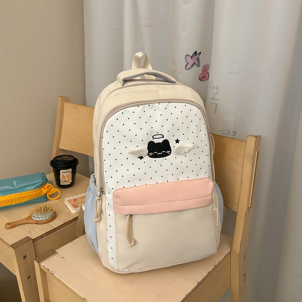 Schoolbag Korean version ins new schoolbag for women, high value, fresh and sweet for primary and secondary school students