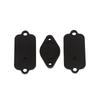 For SUZUKI SV650 SV 650 2003 2004 2005 2006 Aluminum Smog Block Off Plates Cover Fit Motorcycle Accessories Black