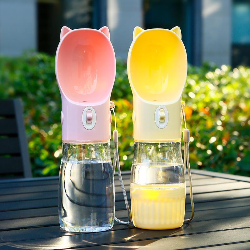 Portable Dog Water and Food Cup for Outdoor Walks