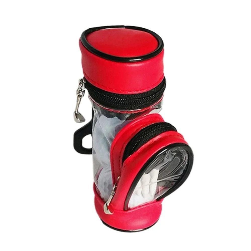 Waterproof Golf Ball Waist Pack Can Hold 3 Balls Golf Waist Pouch Golf Ball Storage Bag  Gift