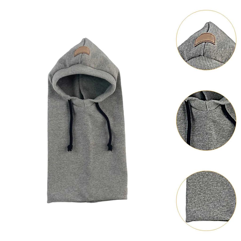 Pet Ear Muffs Dogs Snood Noise Protection Neck Ears Warmer Hat Hoodie Windproof Head Wrap for Medium Large Dogs