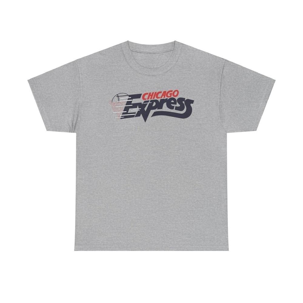 

Chicago Illinois Express World Basketball League 1988 T-shirt L