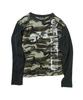 KAIFAI Camo Waffle Long Sleeve (Khaki) K26Qb224