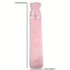 1 PCS Long Hot Water Bottle Bag with Detachable Cover, Super Long Rubber Hot Water Bottle Waist, Hand, and Foot Warmer
