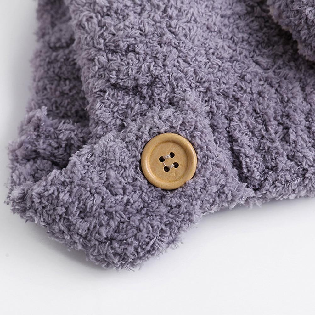 Winter Warm Hat Cartoon Style Cute Ear Design Plush Caps for Infant Boys Girls