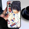 Japan Anime Death Note For IPhone 17 16 15 14 13 12 11 Pro Max Plus Shockproof Black Soft Phone Cover