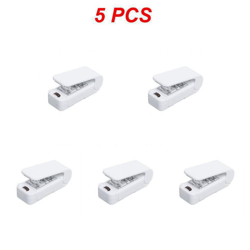 Mini sigilare pentru gustări mici Mini mașină de plastic pentru uz casnic pungi de plastic pentru colecție de asigurări video Sigilare în vid fără baterie