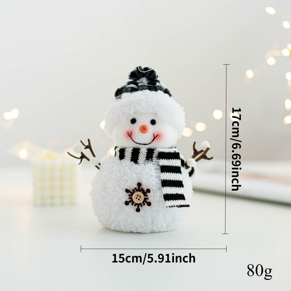 Weihnachtsdekorationen, Schneemannfiguren, Feiertagsdekorationen, Geschenke