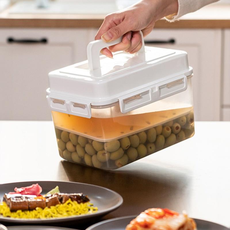 W 5L Kimchi Press Storage Container Pickle Jar For Gherkin Sauerkraut Storage And Fermentation