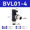 Micro Mini Ball Valve, Single Handle Pneumatic Switch, Manual Tube Air Control Valve