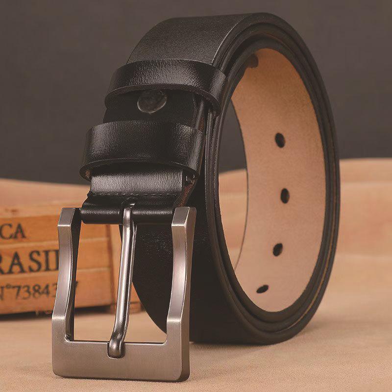 Men's Retro Flip Pin Buckle Belt - Fashionable and Casual Waistband