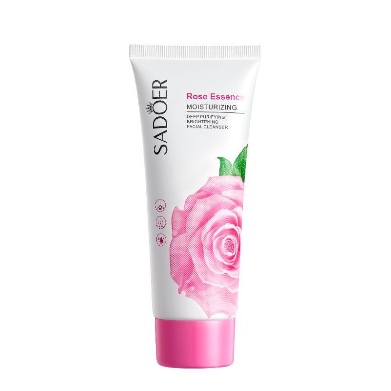 Facial cleanser Rose Cleanser 100g Deep Cleansing Hydrating Moisturizing Skin Care Products