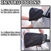 2Pcs Hohe Qualität Schnee Eis Winter Auto Auto Rückansicht Seiten Spiegel Frost Schutz Wasserdichte Seite Spiegel Rückansicht abdeckung