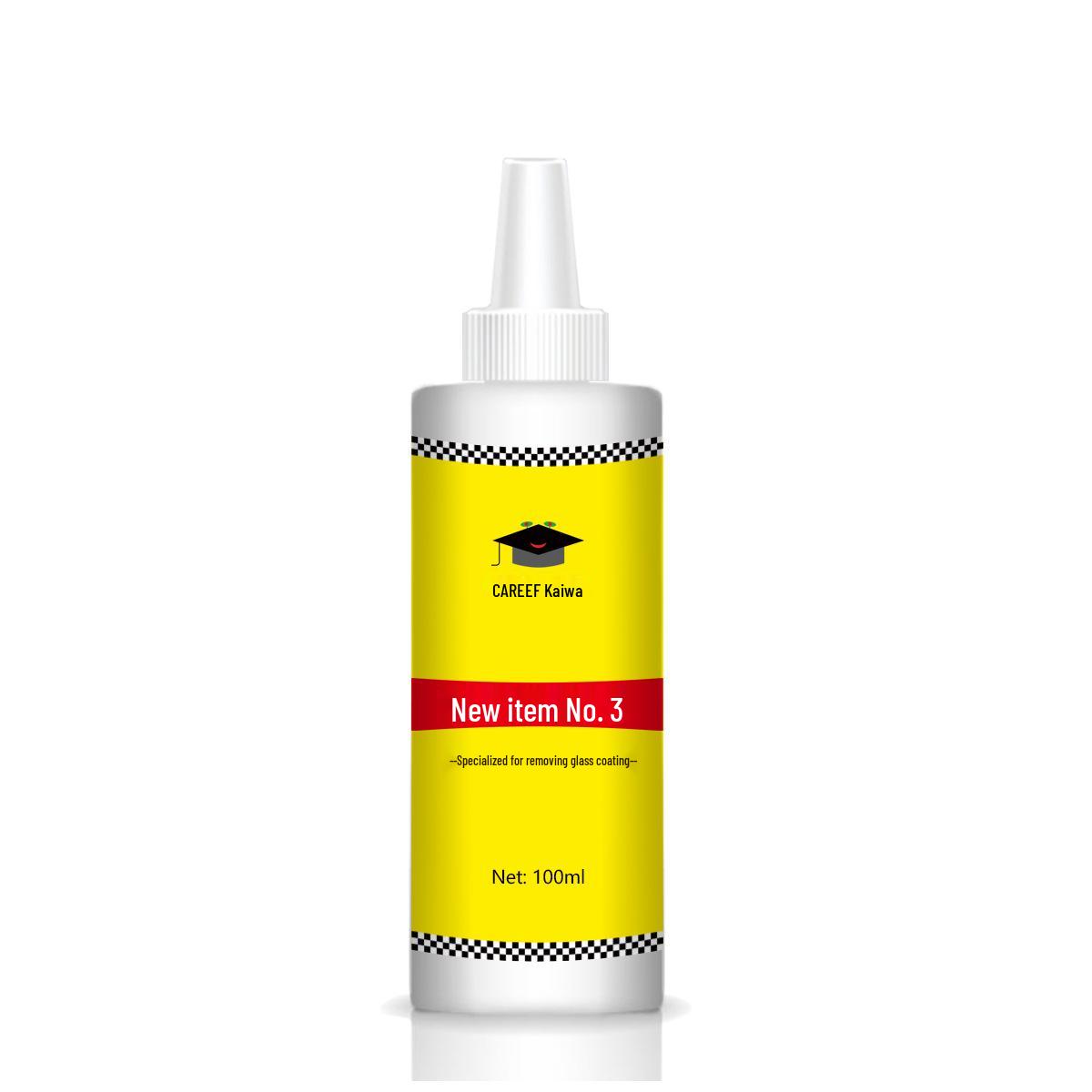 

Water-Activated Silicone Wiper Residue Remover for Glass Coating