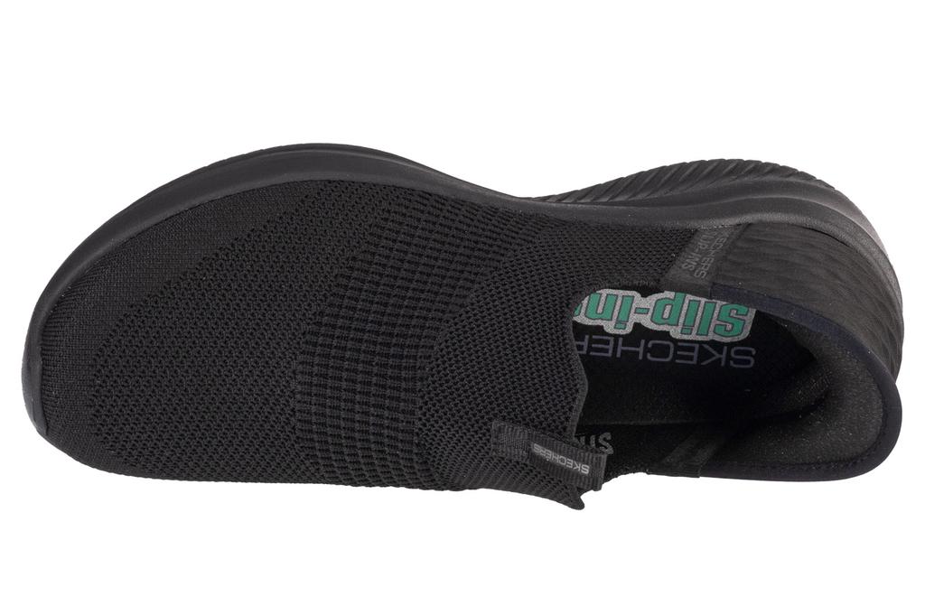 Skechers Slip-Ins: Ultra Flex 3.0 - Cozy Streak, schwarze Damen-Sneaker
