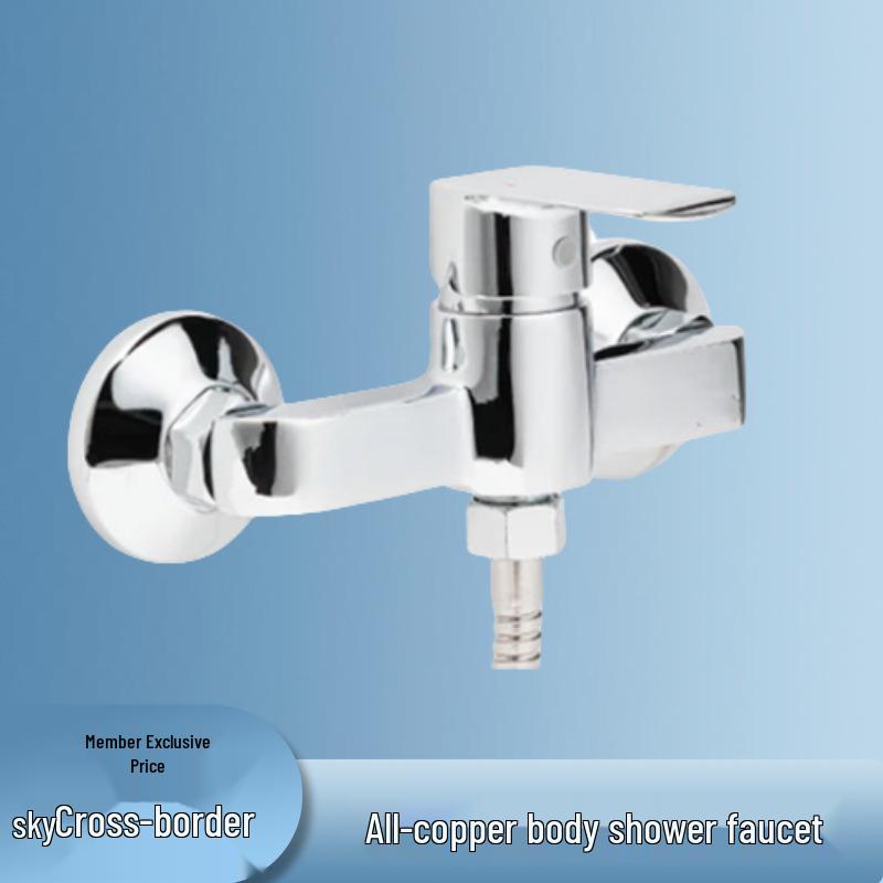 All-Copper Hot & Cold Shower Faucet Mixer Valve