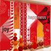 Double Happiness Wedding Banner - Chinese Calligraphy Hanging Cloth for Living Room or Courtyard Decor