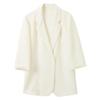 Sancai 2026 Spring Loose Fit 3/4 Sleeve Blazer