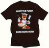 Unisex T-Shirt – Swedish Chef "Bork Bork Bork" Graphic & Retro Anime-Style Cooking Design Muppet-Inspired