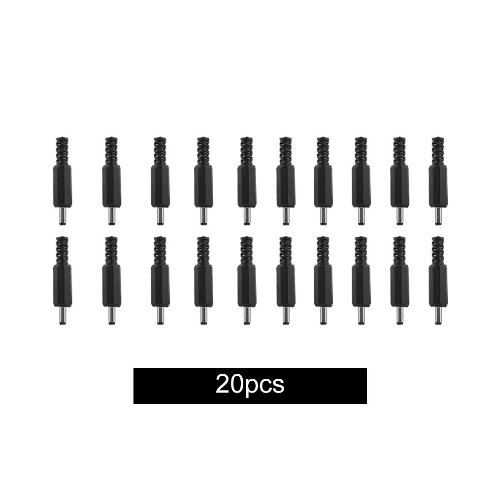 20PCS 3.5mm X 1.35mm DC Male Power Adapter Plug Jack Connector