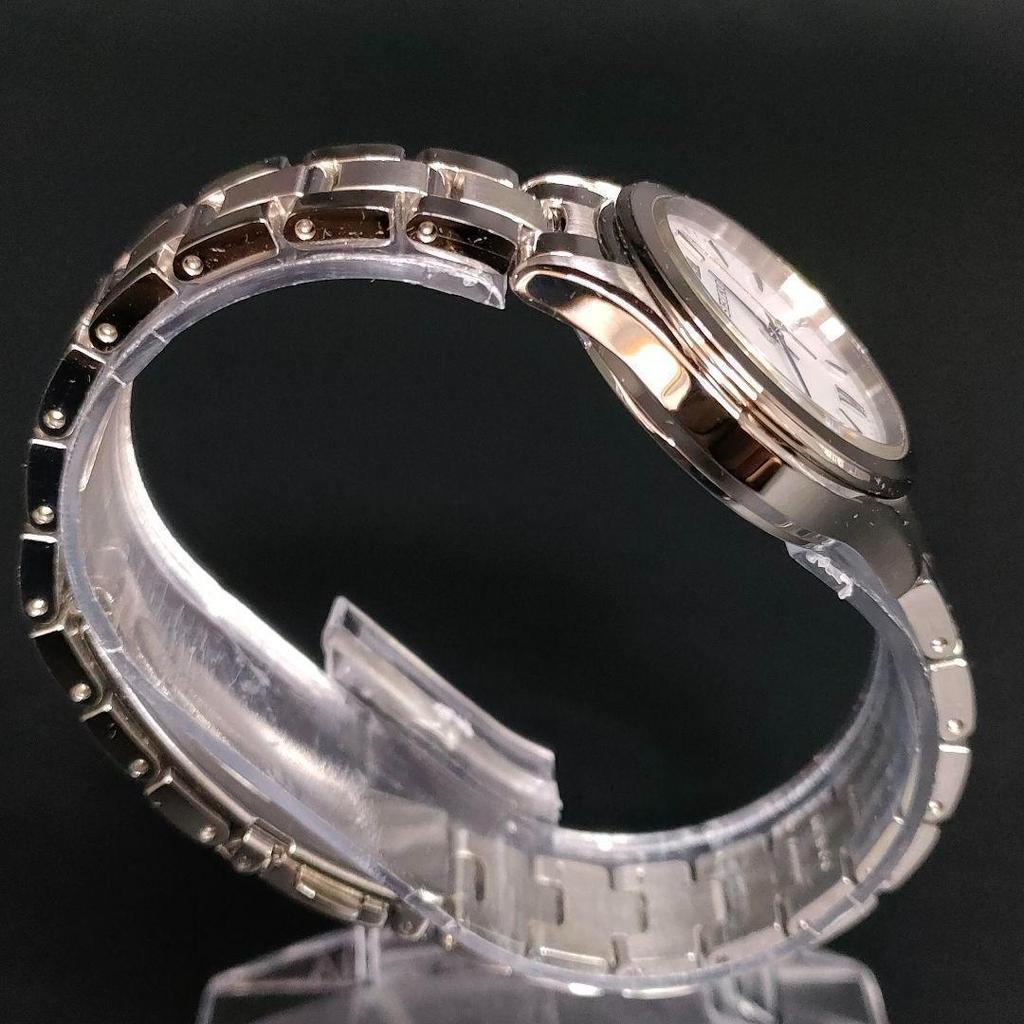 [USED] Seiko Goku White Blue Silver Solar Watch