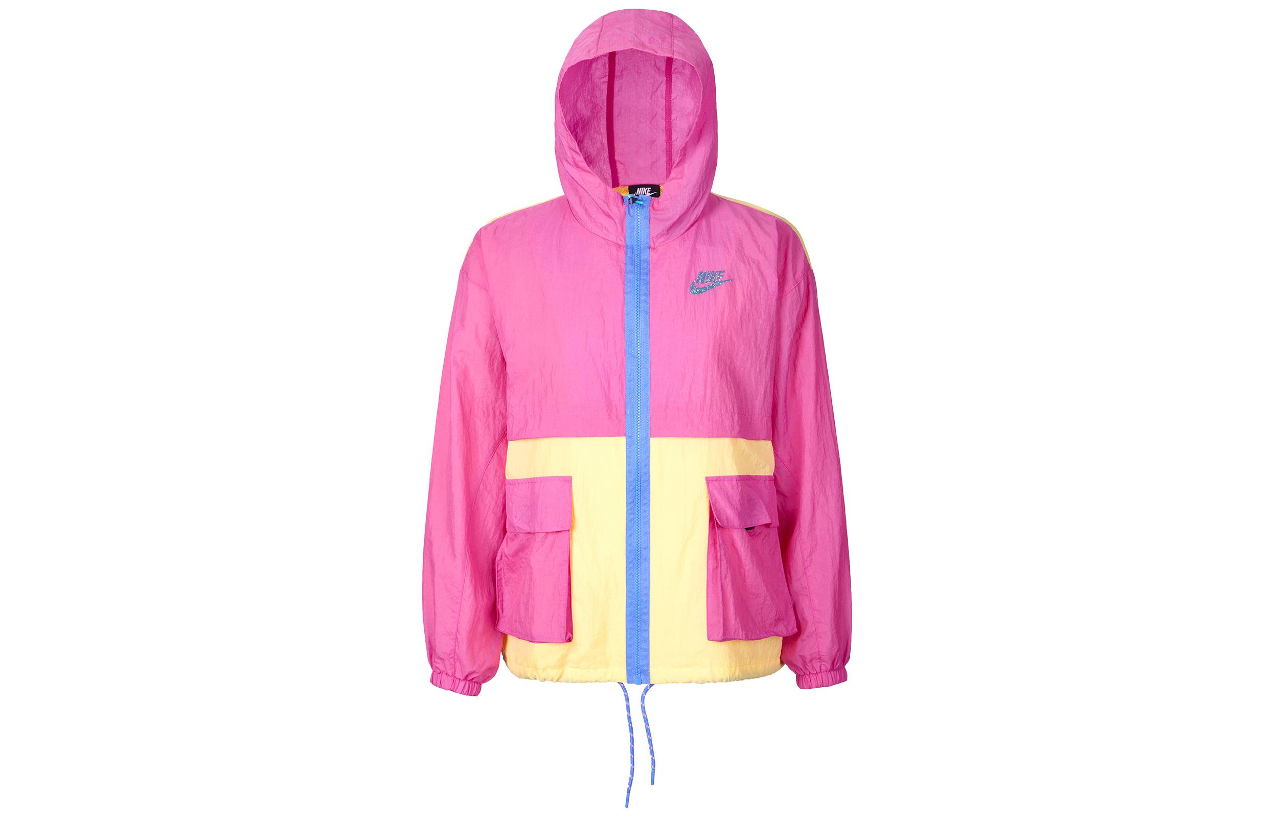 Nike Sportswear Icon Clash Jacket Women s Flame Pink CJ2296-601 S
