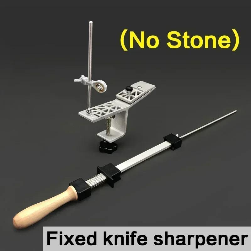 Fixed Knife Sharpener Professional Angle Sharpening Stone Kitchen Whetstone Grinding System Honing Diamond Grinder Woodwork Tool