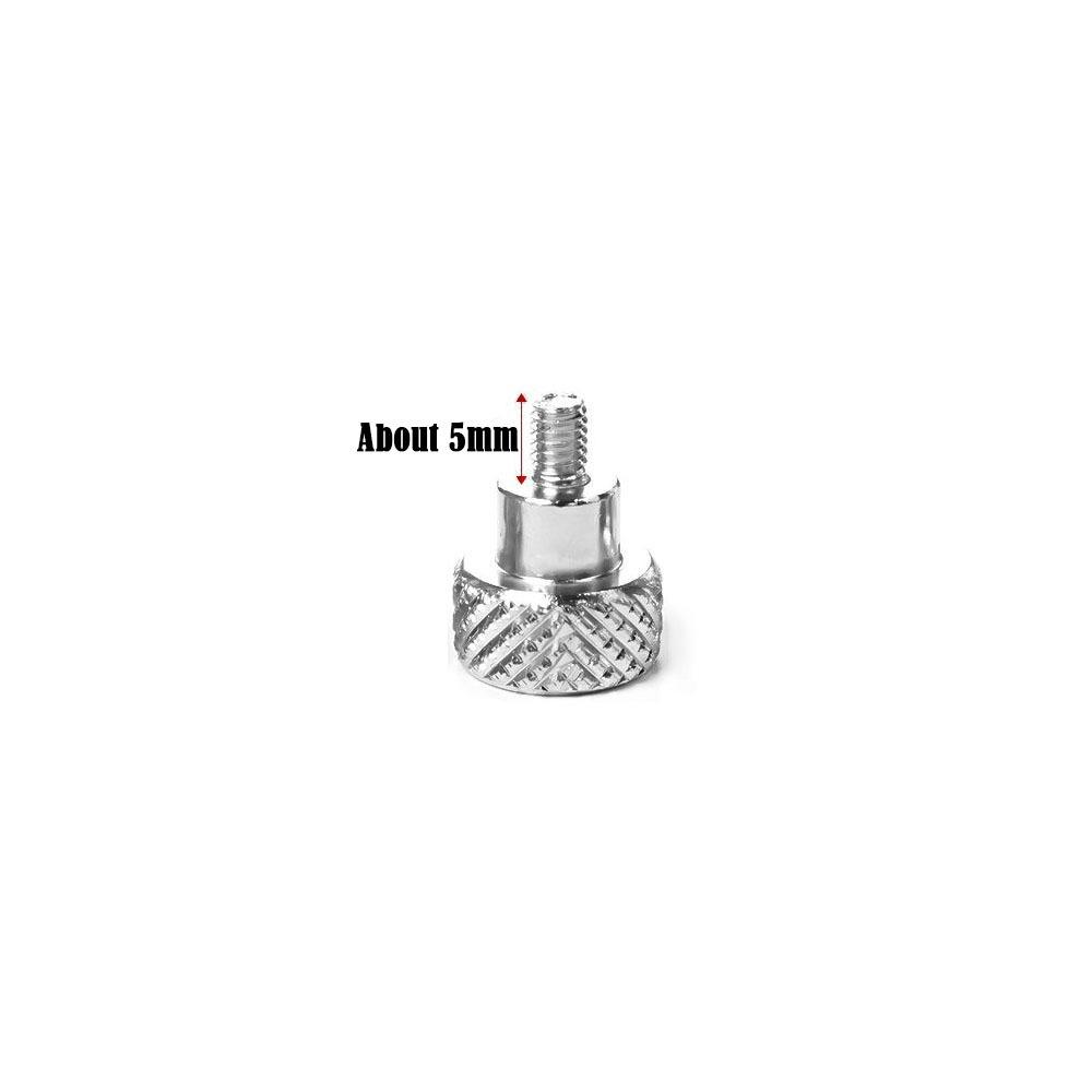 Portable Quick Presser Foot Screw Hand-Tightening Steel Hand-Tightened Bolts Presser Foot Mounting Screws Universal