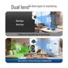 Tuya Graffiti Smart HD WiFi Dual Lens Camera with Smartphone Remote Monitoring