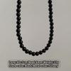 2026 New Design Gothic Girl's Sexy Black Pearl Beaded Necklace For Women's Trendy Jewelry Unusual Clavicle Chain Accessories