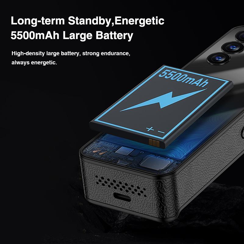 Smartphone W88 Pro Retro 4.0 pollici Android 12.0 Quad-core RAM 2 GB ROM 16 GB 5500 mAh Face ID Type-C Telefono cellulare Dual SIM 4G