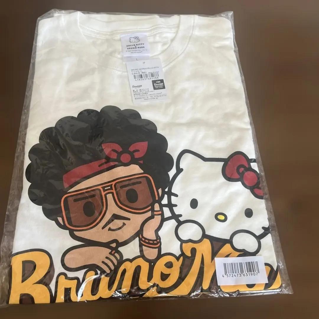 BRUNO MARS x HELLO KITTY T-shirt Japan Limited Sanrio Size L Authentic
