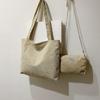 New Fashiable Flow Large Capacity Casual Lightweight Corduroy Handbag Fashiable Street One Shoulder Package