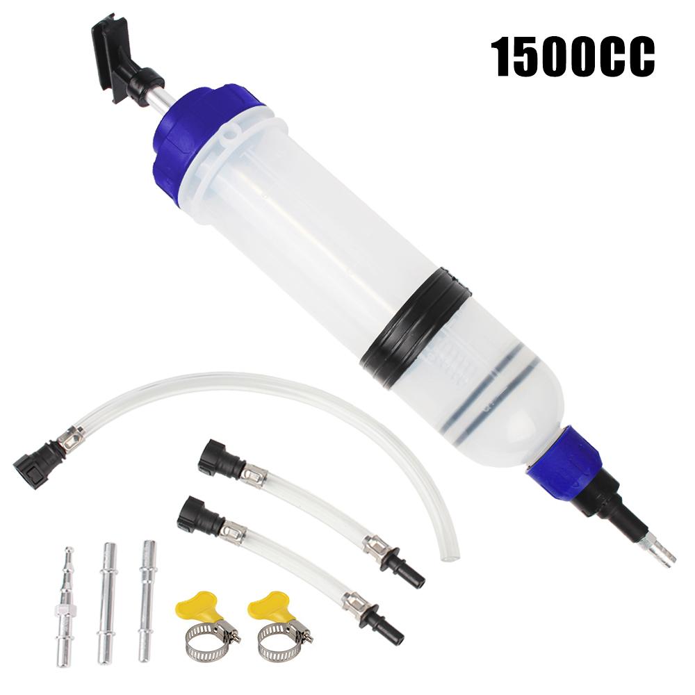 Car Supplies Brake Liquid Suction Vacuum Fuel Transfer Filling Syringe Manual Car Oil Fluid Extractor 200cc 500cc 1500cc